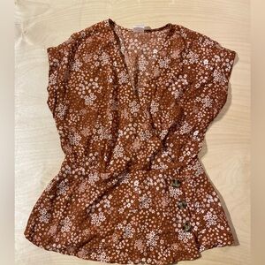 NOBO Sleeveless Blouse size Medium (7-9) (A)